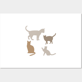 Cat Pattern Posters and Art